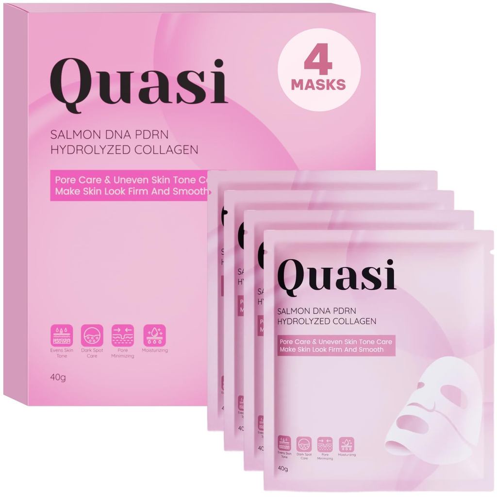 มาส์กหน้าคอลลาเจน Pink Salmon PDRN พร้อมโดย Quasi อย่างเป็นทางการ