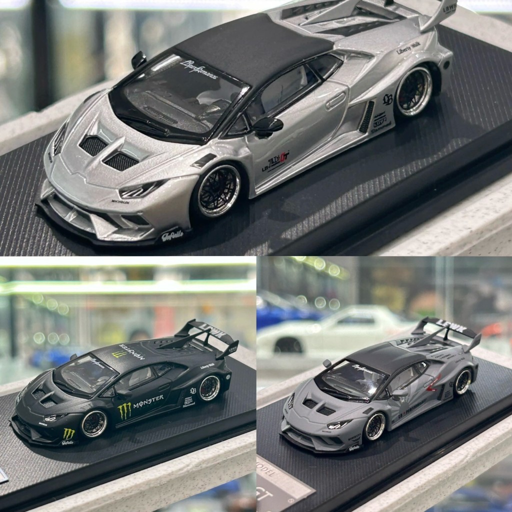 [Ready Stock] Ready Stock [mj Lamborghini lp610 Hurricane huracan gt Calf lb] 1: 64 Alloy Model 1.ให