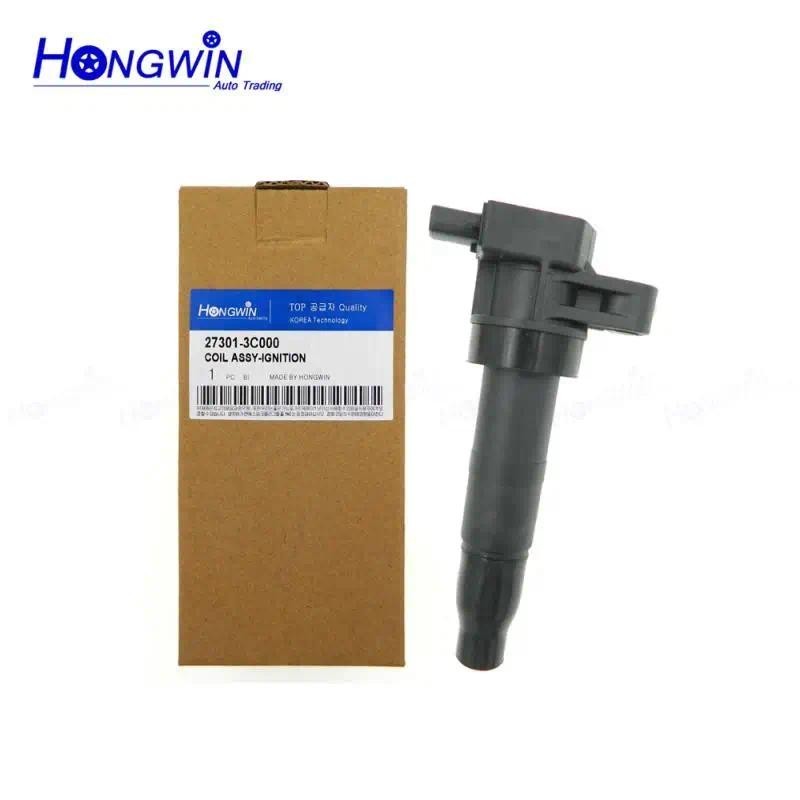 27301-3C000 คอยล์จุดระเบิดสําหรับ Hyundai Kia 2.4L3.3L 3.5L 3.8L 2006-2015 27301 3C000 27301-3C010 2