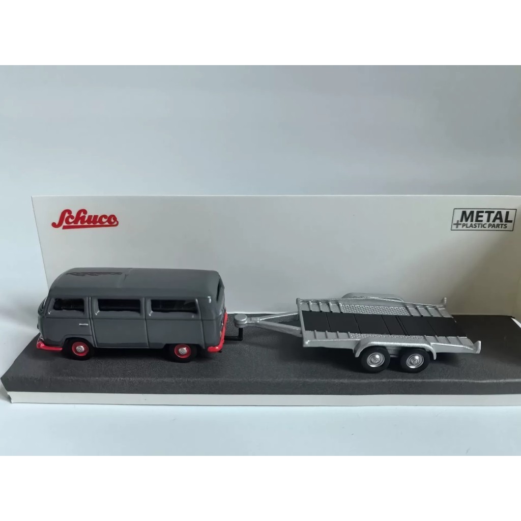 [สต๊อกพร้อม] 1: 87 schuco vw Volkswagen t Series Golf gti Racing Set Transport, Alloy Car Model.What