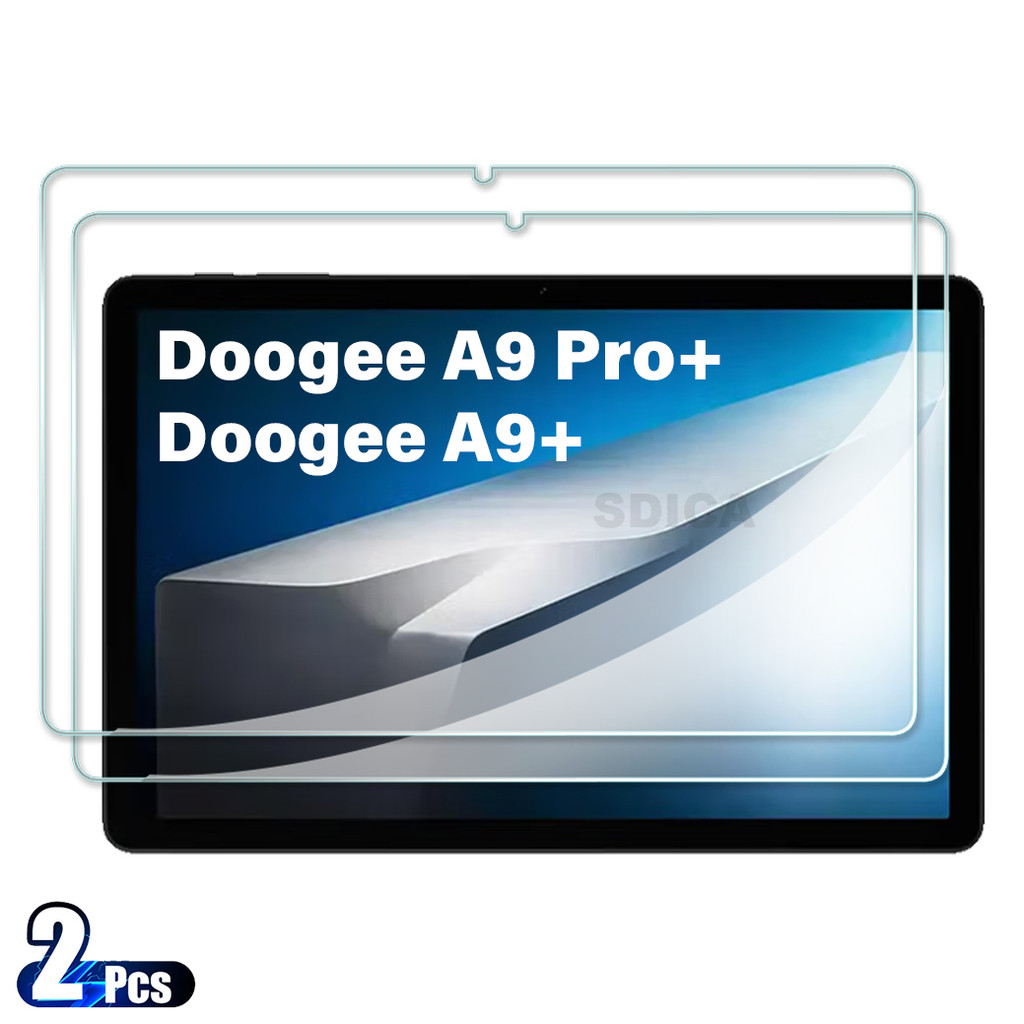 1‐3 ชิ้นสําหรับ Doogee U9 U13 U12 U11 U10 2025 pro HD Clear ฟิล์มกระจกนิรภัยสําหรับ Doogee Tab G6 G5