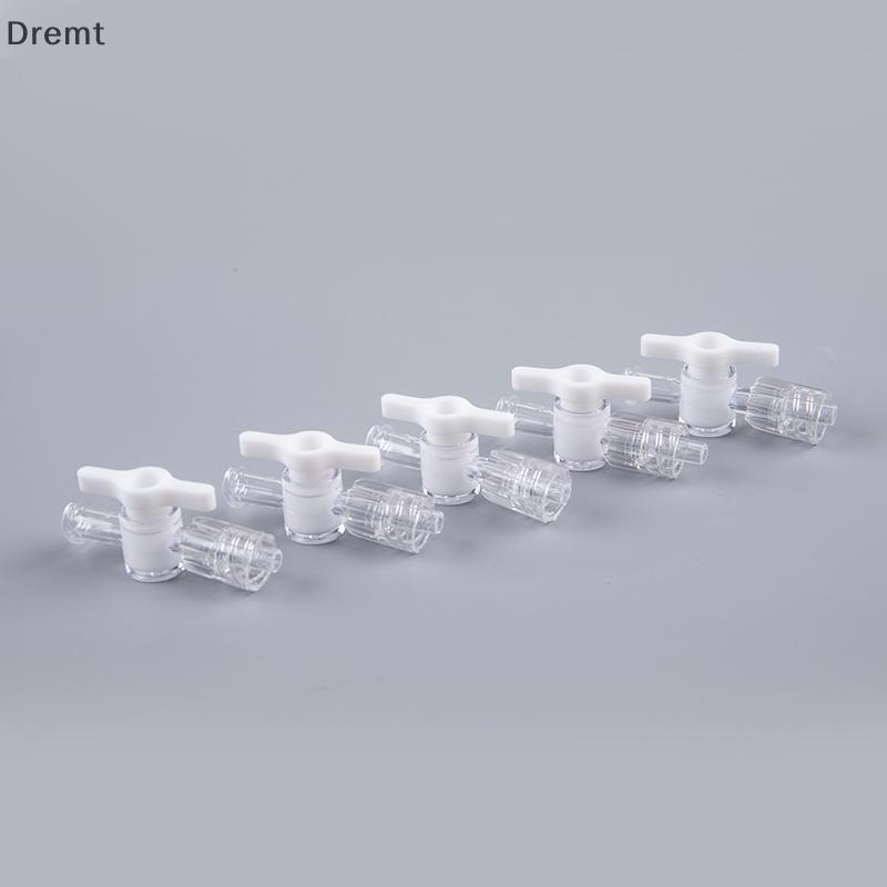 Dremt 5 ชิ้น/เซ็ต 2 วิธี Stopco พร้อม Luer Lo การเชื่อมต่อ PC วัสดุทนโอโซน mt