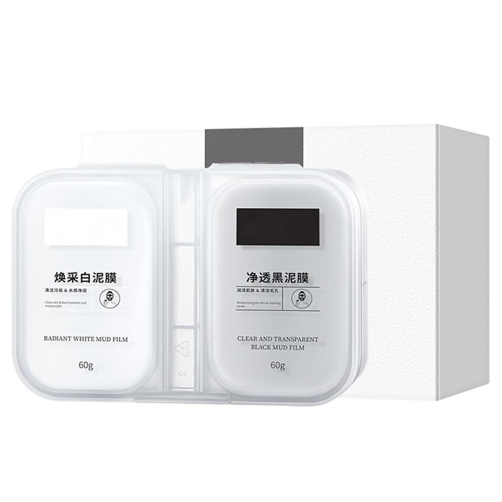 K&ClayMaskSet-2.1ozx2(60g+60g),Deep&HydratingDualFormula,OilControl&MoistureBalanceFaMaskforAllTypes