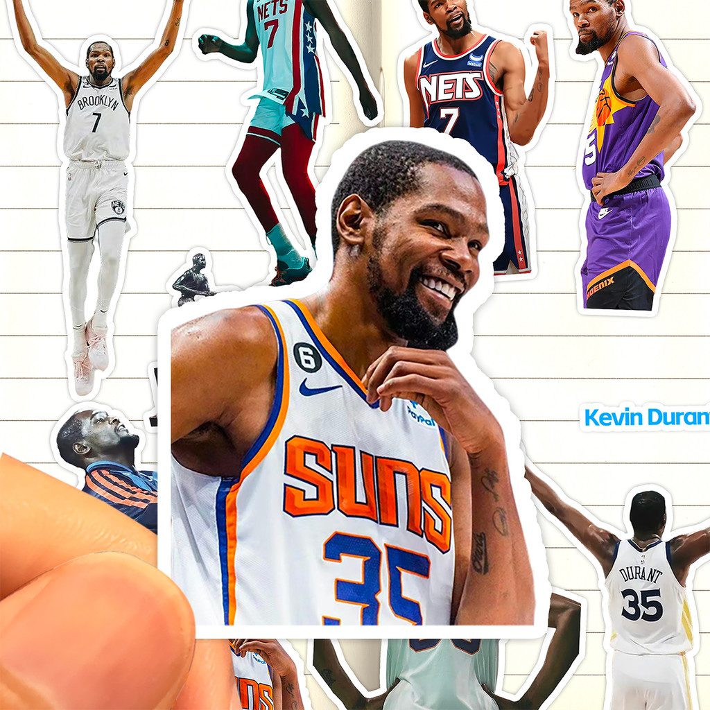 Kevin Durant Sticker HD Waterproof Sun Team นักกีฬาบาสเก็ตบอลมืออาชีพ Kevin Durant ภาพวาดตกแต่ง