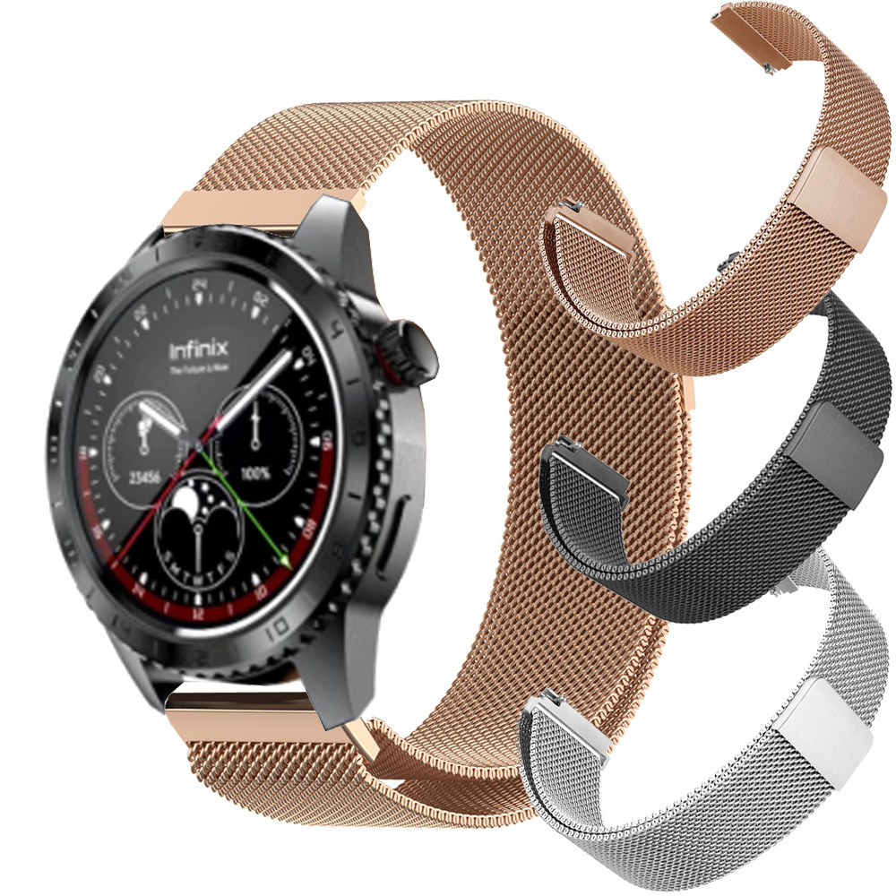 Infinix XWatch N5 PRO สมาร์ทนาฬิกาสแตนเลสสําหรับ Infinix XWatch N5 PRO SmartWatch เปลี่ยนสร้อยข้อมือ