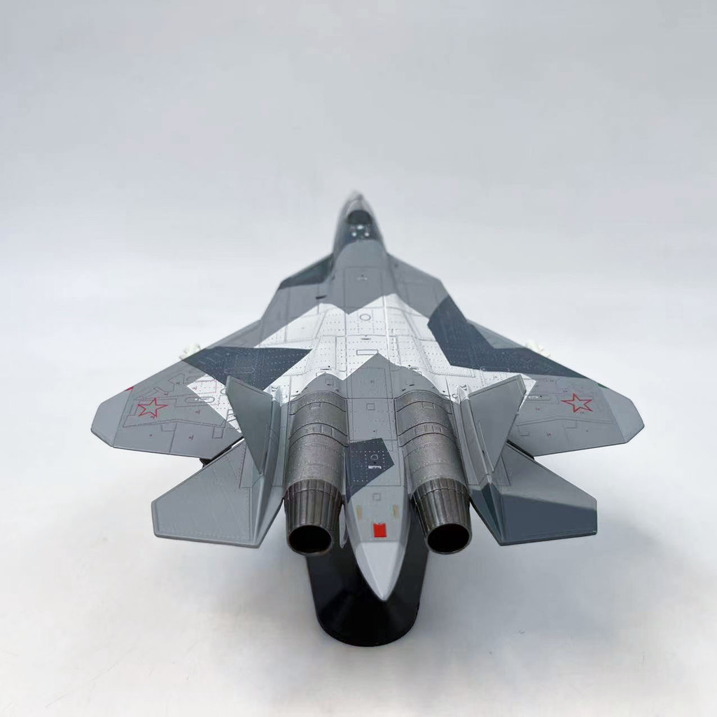 WLTK 1/100 รัสเซีย SU57 Air Force Su 57 Stealth Fighter เครื่องบินโลหะผสม Static รุ่นเครื่องประดับ