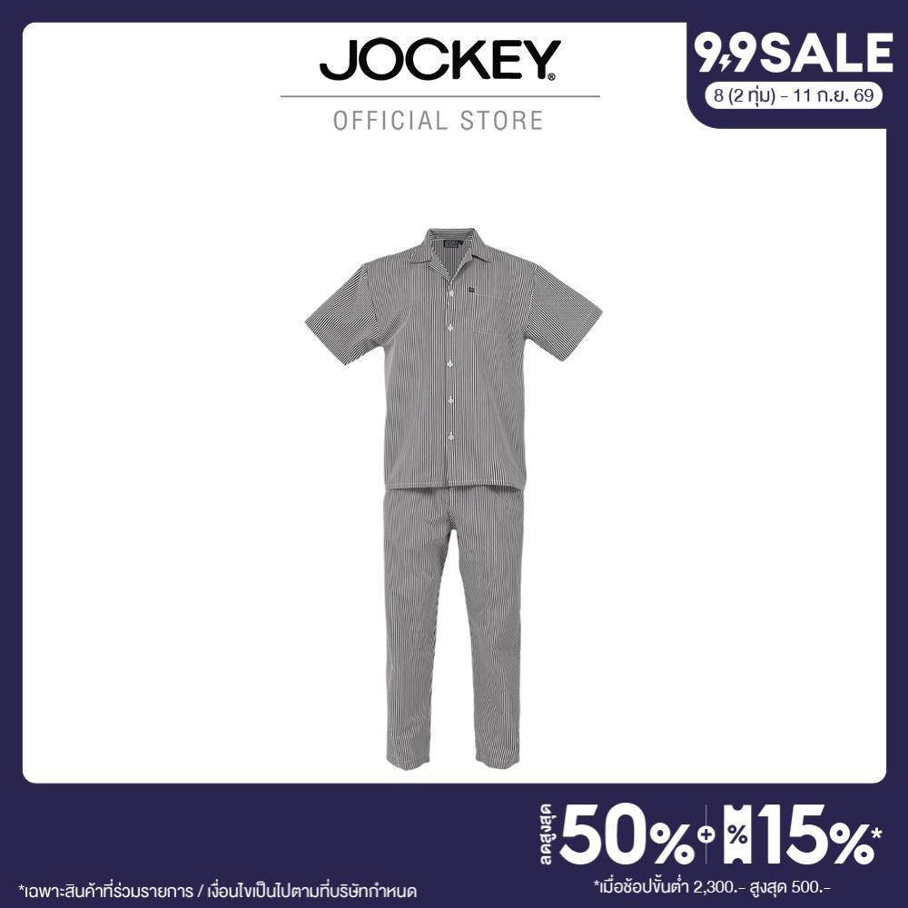 Jockey Underwear ชุดนอน ESSENTIAL รุ่น KU JK0011BST SHORT SLEEVE/PANTS