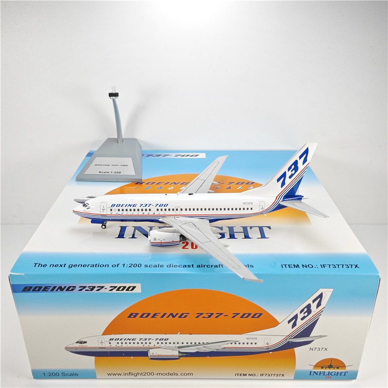 Inflight 1: 200 โบอิ้งโรงงานเดิม B737-700 B737-700 N737X เครื่องบินรุ่น
