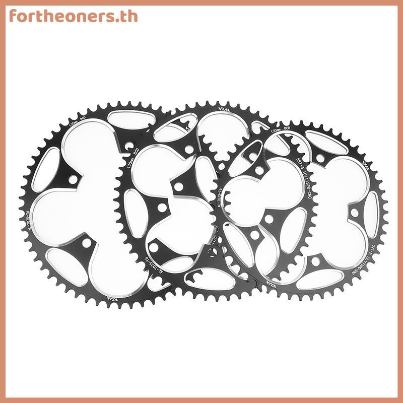 สําหรับ 130 BCD จักรยาน Chainring N กว้างดาว 38-60T AL7075 Sproet สําหรับจักรยานเสือหมอบบวกและลบแผ่น