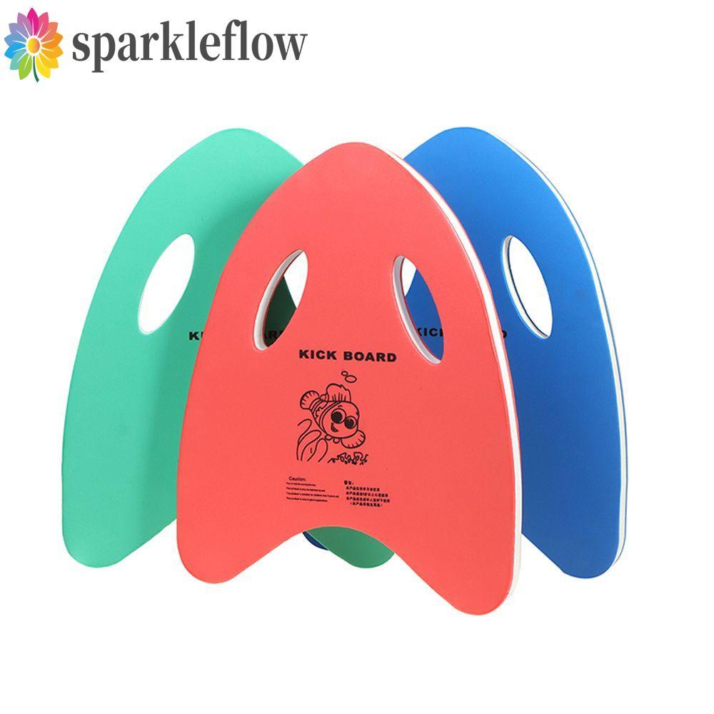 SPARKLEFLOW ว่ายน้ําลอย Kickboard เด็กลอย Kick Board แผ่นพยุงโฟมบอร์ดว่ายน้ํา Training Aid น้ํากีฬาอ