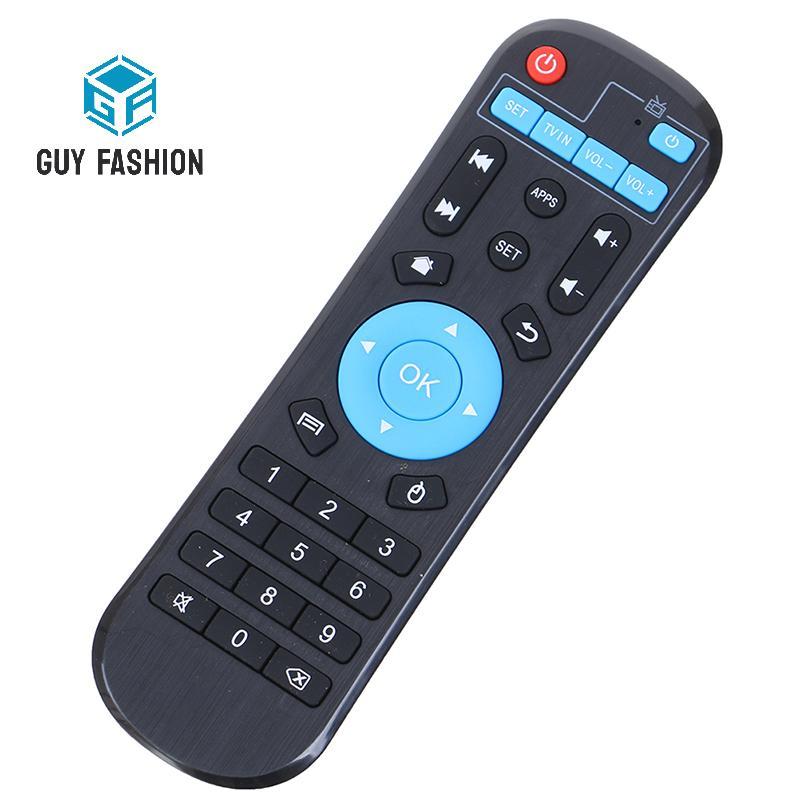 Man แฟชั่นรีโมทคอนโทรลสากลสําหรับ Android TV Box H96 MAX/X88/TX6/HK1/T95X/TX3 X96 .
