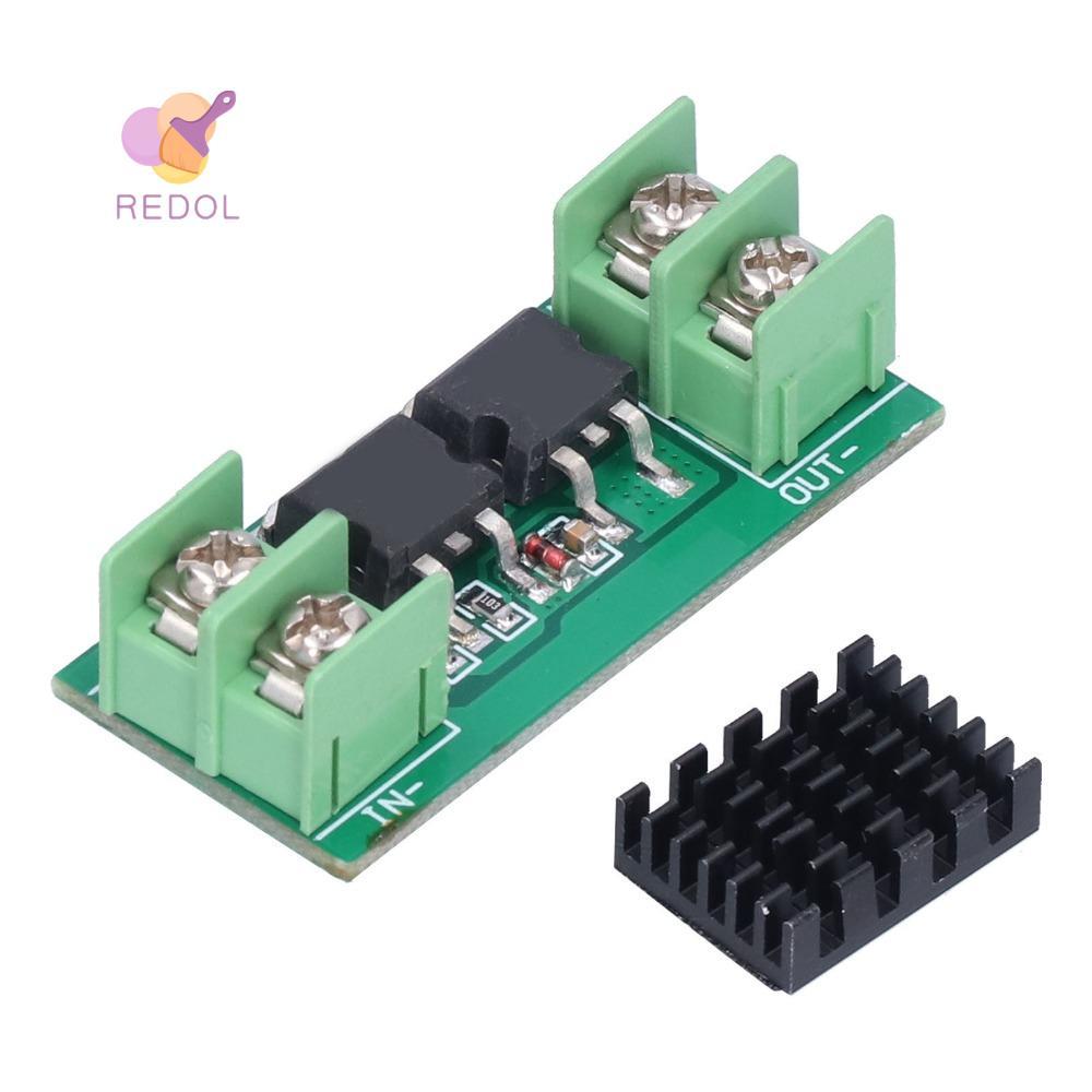 REPKG Ideal Diode Module, DC 5-60V 15A แผงป้องกันย้อนกลับชลประทาน Ideal Diode, พร้อมฮีทซิงค์ Anti-ba