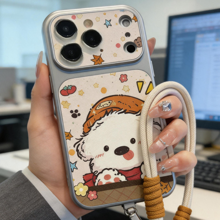 เคสไอโฟน ลายหมาเลิกลิ้น iPhone17/18ProMax 16pro 15plus 14/13/12/11 ชื่อร้าน case-CDYMBKP96