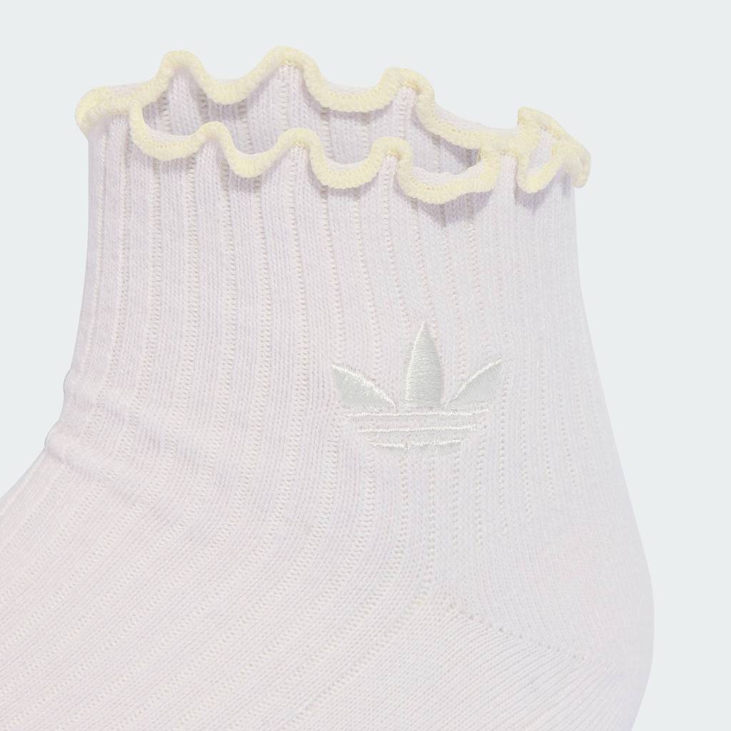 adidas جوارب بكشكش للجنسين — بنفسجي — صورة 5