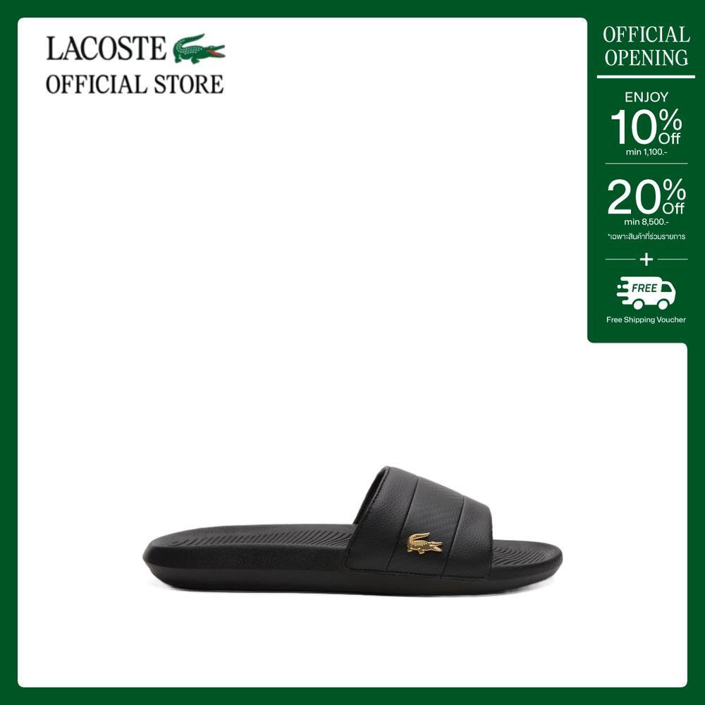 LACOSTE شبشب رجالي Serve Slide Hybrid — أسود — صورة 2