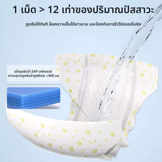 ผ้าอ้อมสัตว์เลี้ยง S/M/L/XL สำหรับสุนัขและแมว สัตว์เลี้ยง pet diapers แพมเพิสสุนัข แบบใช้แล้วทิ้ง