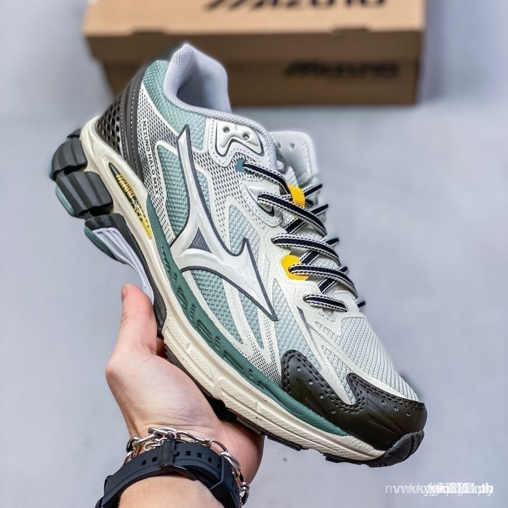 ซื้อเลย Mizuno Halo MIX Retro Mountain Functional Running Shoes Men Women Style