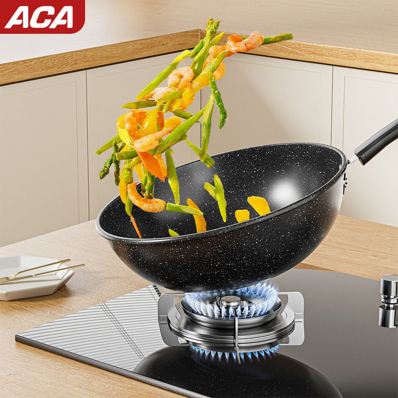 Maifan Stone Non-Stick Pan Household Frying Pan Low Smoke Lightweight Flat Pan Induction Cooker Spec