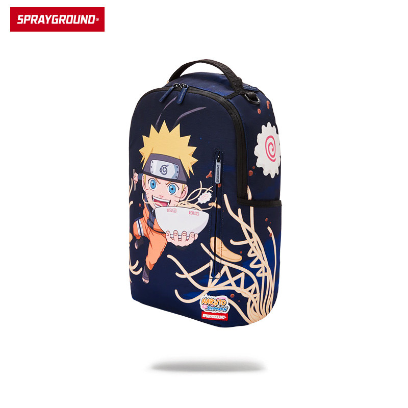 SprayGround Naruto Joint Anime Backpack กระเป๋าการ์ตูนสำหรับนักเรียนทั้งชายและหญิง