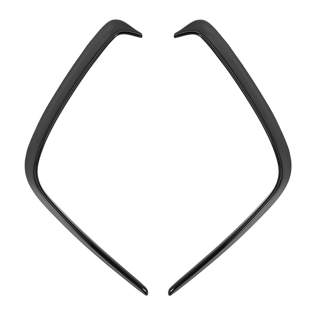 Bright สีดําด้านหลังบาร์ลมดัดแปลงตกแต่งภายนอกรถสติกเกอร์เหมาะสําหรับ Mercedes-Benz A-Cl W176 A200 A2