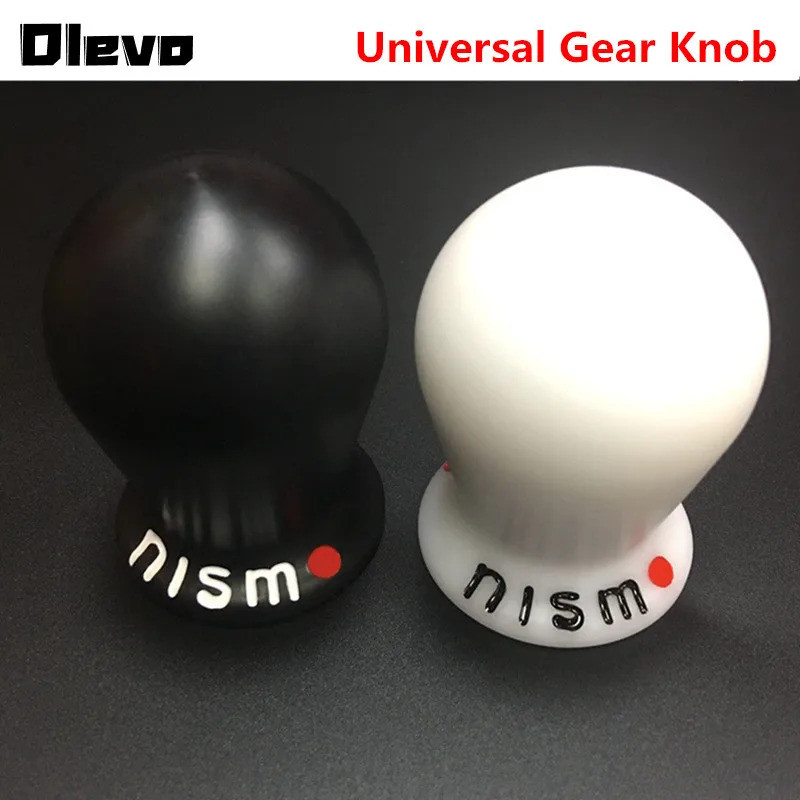 NISMO Universal เกียร์เกียร์ Shift Knob คู่มือ MT สําหรับ Nissan Nismo กีฬา Gearknob Gearshifter ปาก