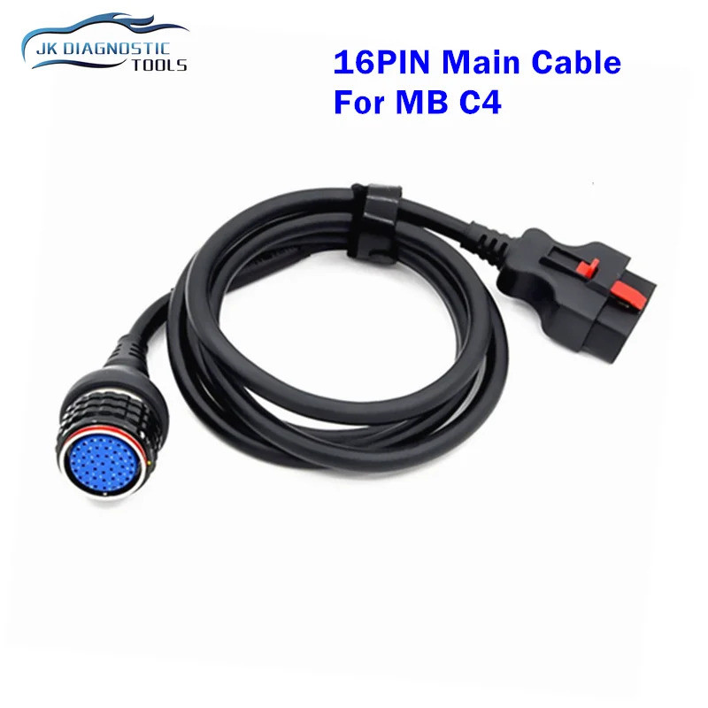 16pin Obd2 สร้อยคอสําหรับ Mb Star C4 Sd เชื่อมต่อ Mb Star C4 C5 ที่มองไม่เห็น 16pin เข็มกลัด