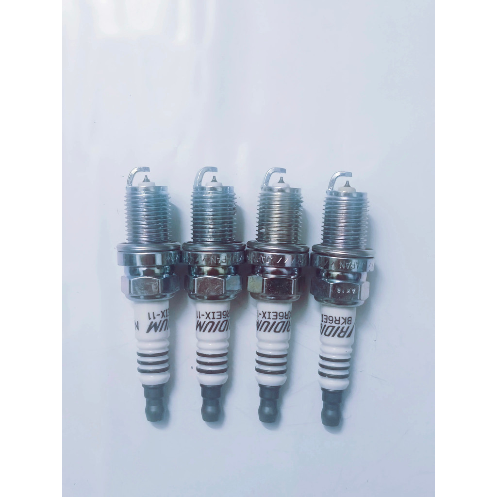 4 6 ชิ้นหัวเทียนอิริเดียม BKR6EIX-11 สําหรับ 3764 BKR6EIX11 CHEVROLET TOYOTA MITSUBISHI LEXUS FORD A