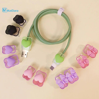 Maidara-สายชาร์จข้อมูลหัวใจเหมาะสำหรับเคสป้องกัน USB-TYPE-C
