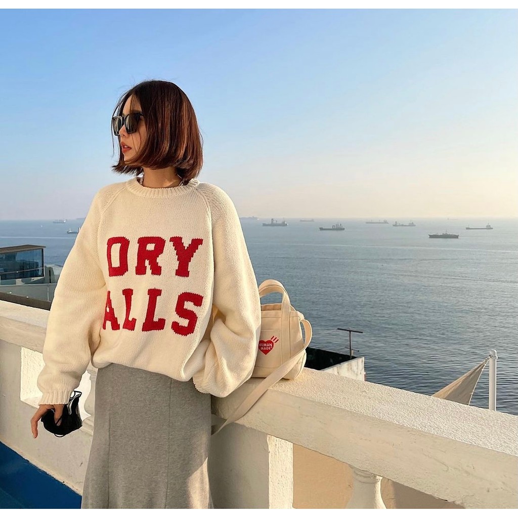 HUMAN MADE Mallard เสื้อกันหนาวถักสไตล์สร้างสรรค์ คล่องตัวสำหรับทั้งผู้ชายและผู้หญิง