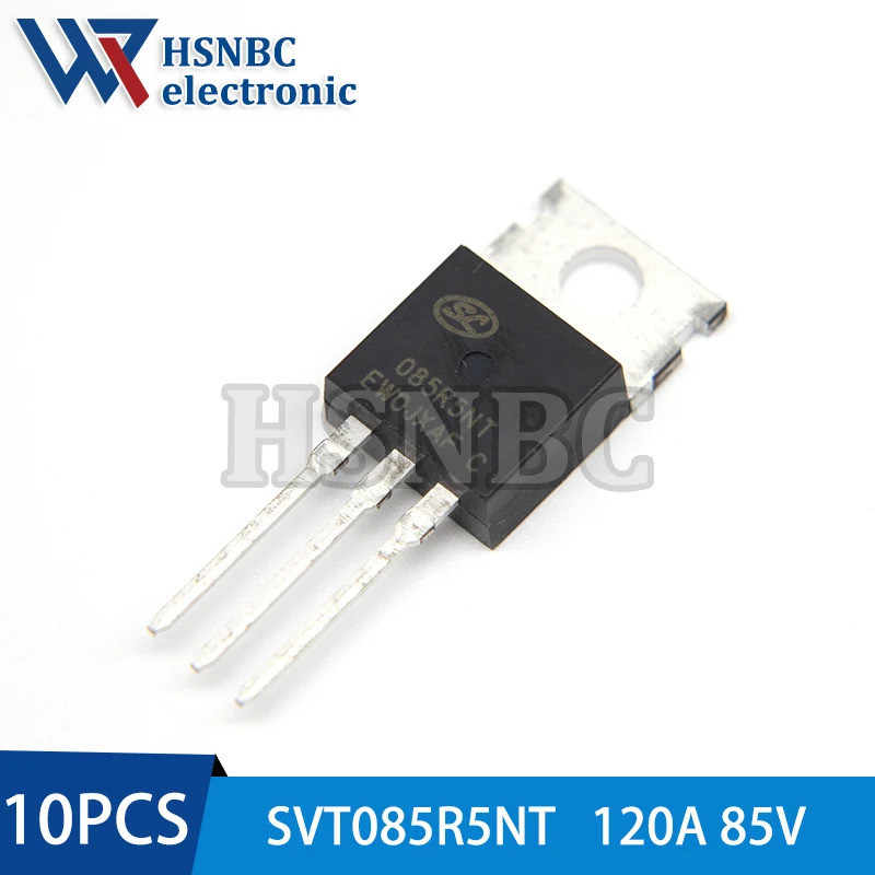 10 ชิ้น/ล็อต 085R5NT SVT085R5NT TO-220 120A 85V MOSFET N-channel Power ทรานซิสเตอร์ 100% ใหม่เดิม