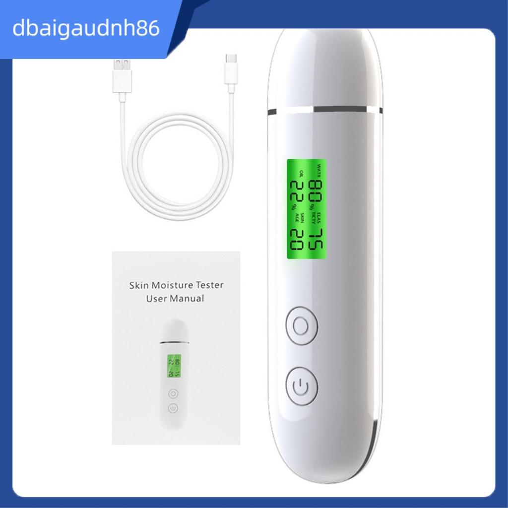 READY STOCKSkin Water Cheek Elastic Skin Age Test Meter Face Skin Moisture & Oil Content Skin Analyz