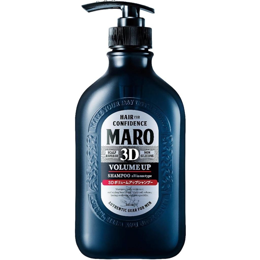 MARO 3D Volume Up Shampoo - Achieve 150% More Volume, ปรับปรุงหนังศีรษะ, ซ่อมแซม & เสริมสร้าง - DHT 