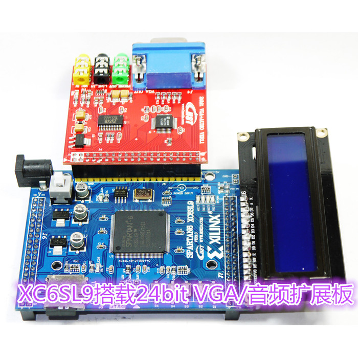 XILINX SPARTAN 6 XC6SLX9 Microblaze SOPC FPGA เริ่ม发板