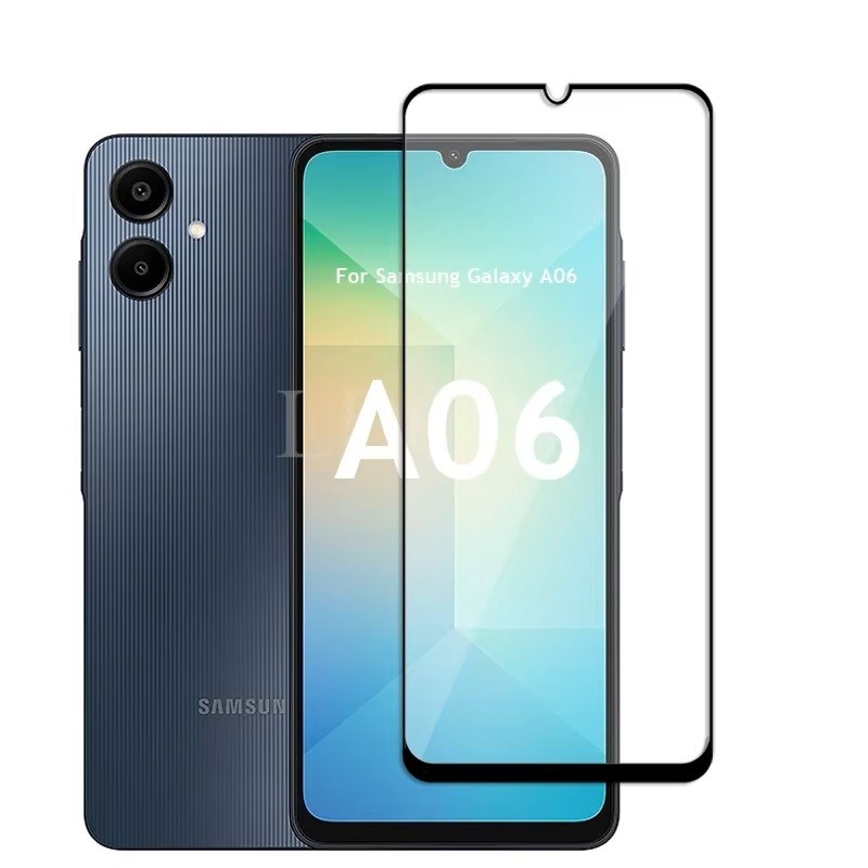 ✨ QUARRY ฟิล์มกันรอย กระจกกันรอย Samsung Galaxy A06 กันรอยหน้าจอ กระจกแบบใส เต็มจอ Screen Protector 