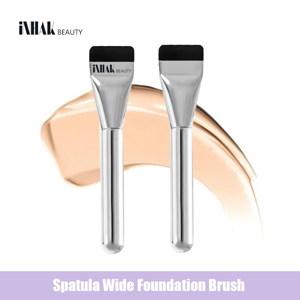 New Product # 1One-line foundation brush, flawless naked skin, flat-head concealer brush, light and 