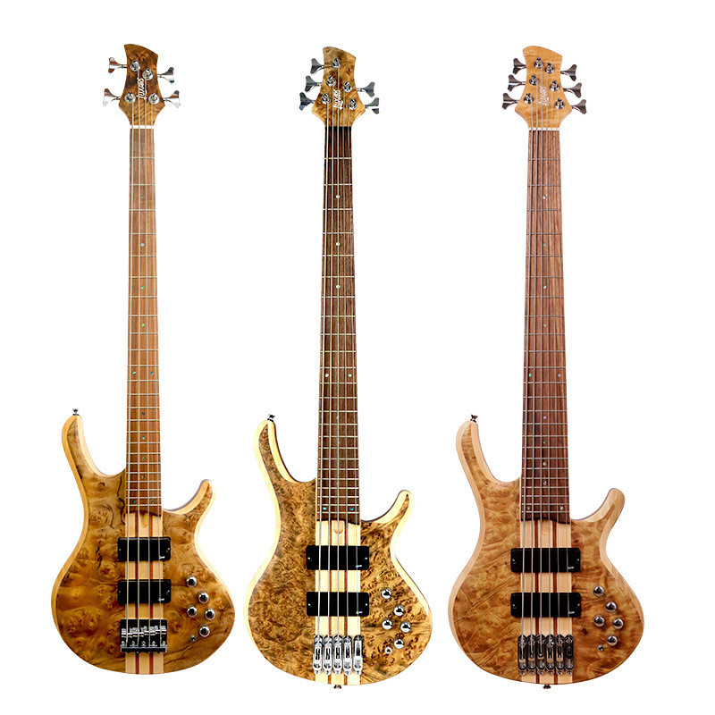 หกสาย Conjoined เบสไฟฟ้า Duribo ยี่ห้อ bass5 String 6-String Performance Electric Bass เครื่องดนตรีผ