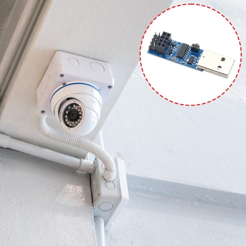 ANN USB to 8266 WIFI Module โปรแกรมเมอร์ พัฒนาโมดูลบอร์ด CH340C Driver