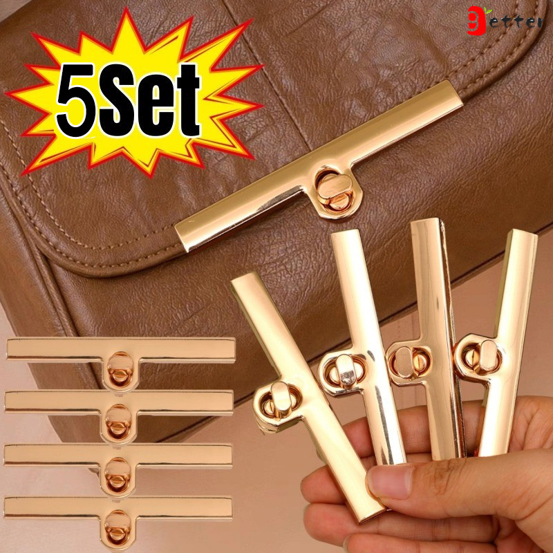 หัวเข็มขัดโลหะสำหรับกระเป๋าสตางค์ Kiss Clasp พร้อมกรอบล็อคสำหรับกระเป๋าถือและคลัทช์ วัสดุหนังงานฝีมือ DIY