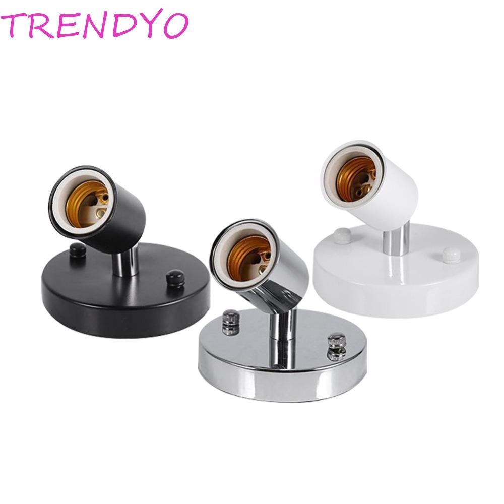 TRENDYO ฐานโคมไฟ E27 ร้านอาหารบาร์โบราณ Edison ซ็อกเก็ตไฟบ้าน