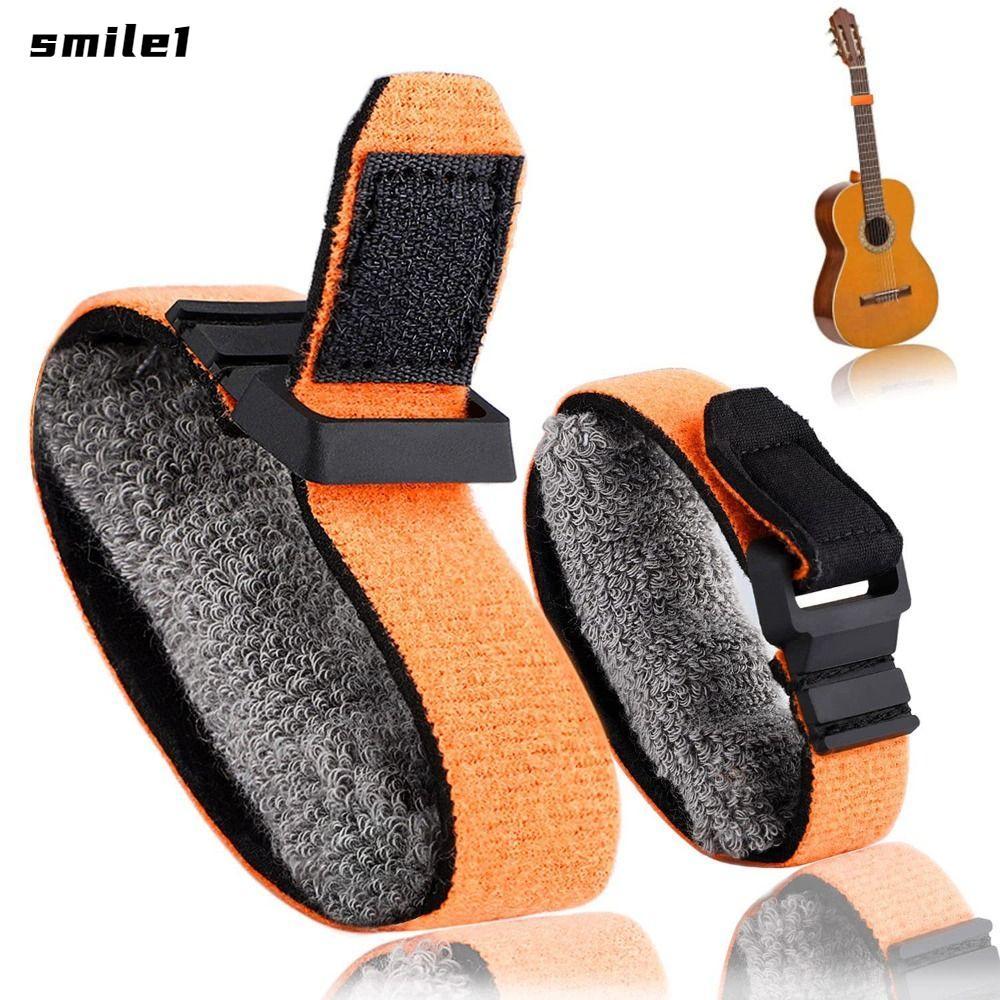 SMILE กีตาร์ Fret Wrap, ปรับเบส Ukulele String กีตาร์ String Mute Damper, Universal เครื่องมืออุปกรณ
