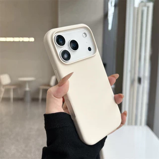 ซิลิโคนเหลวแม่เหล็กเคสโทรศัพท์ภายในสําหรับ ไอโฟน 17 16 มือโปร สูงสุด 17อากาศ 17 16 15 14 13 กันกระแทกป้องกันปลอก