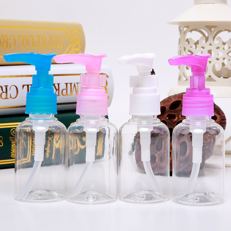 โปร่งใสโปร่งใส Duckbill l Travel Packing Bottle Packing Body Wash แชมพูและเครื่องสําอางครีม 50ml2025