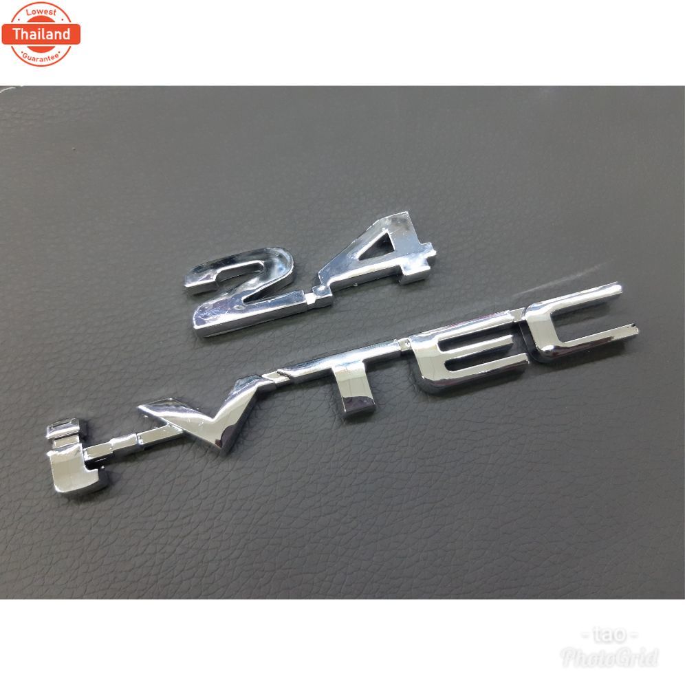 โลโก้ 2.4  ivtec  สำหรัรถ honda