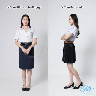 รองเท้าคัทชู รองเท้านักศึกษา แบบหัวมน สำหรับใส่พิธีการ, รับปริญญา ใส่ทำงาน คุณภาพดี ทรงสวย