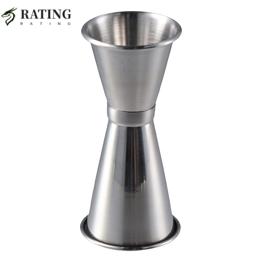 RATIN Double Cocktail Jigger, สแตนเลส Shot Bar วัด Jigger, วัด OZ/ML วัดภายในบาร์ Jigger Bartending