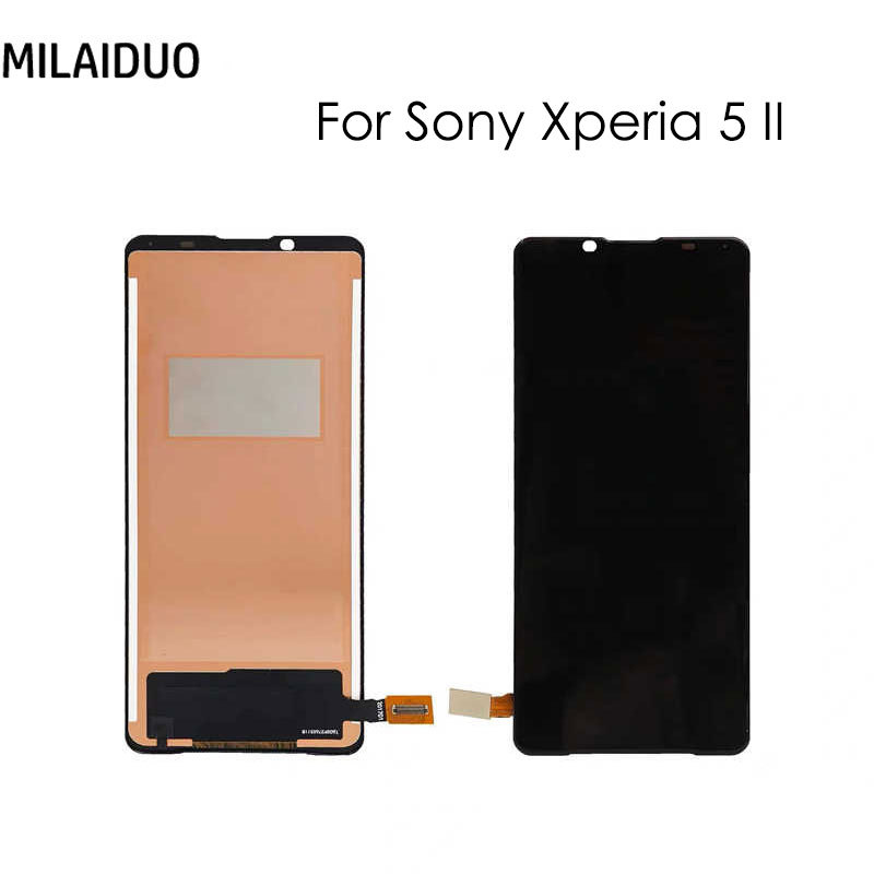 TFT LCD สําหรับ Sony Xperia 5II 5III 5IV LCD 10II 10III 10IV หน้าจอ LCD Touch Panel Digitizer Assembly