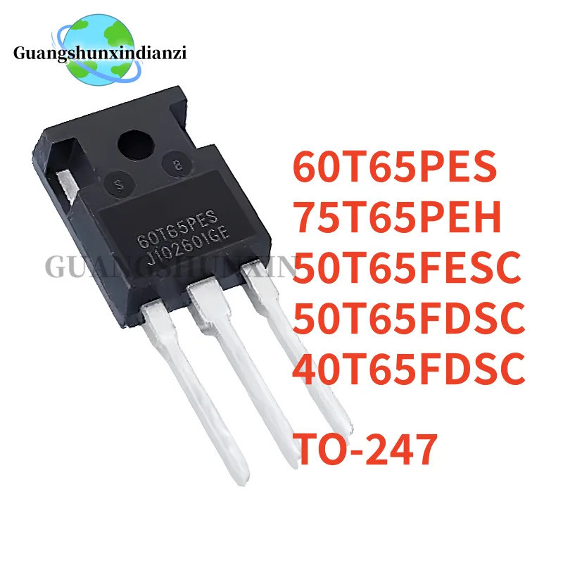 5PCS 60T65PES 50T65FDSC 40T65FDSC 75T65PEH 50T65FESC TO-247 IGBT Field Effect ทรานซิสเตอร์