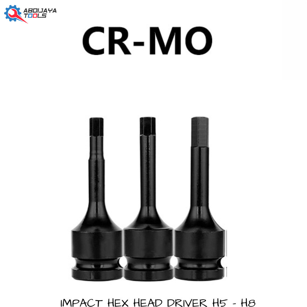 IMPACT SOCKET SOK HEX DRIVER 1/2 INCH H5 H6 H8