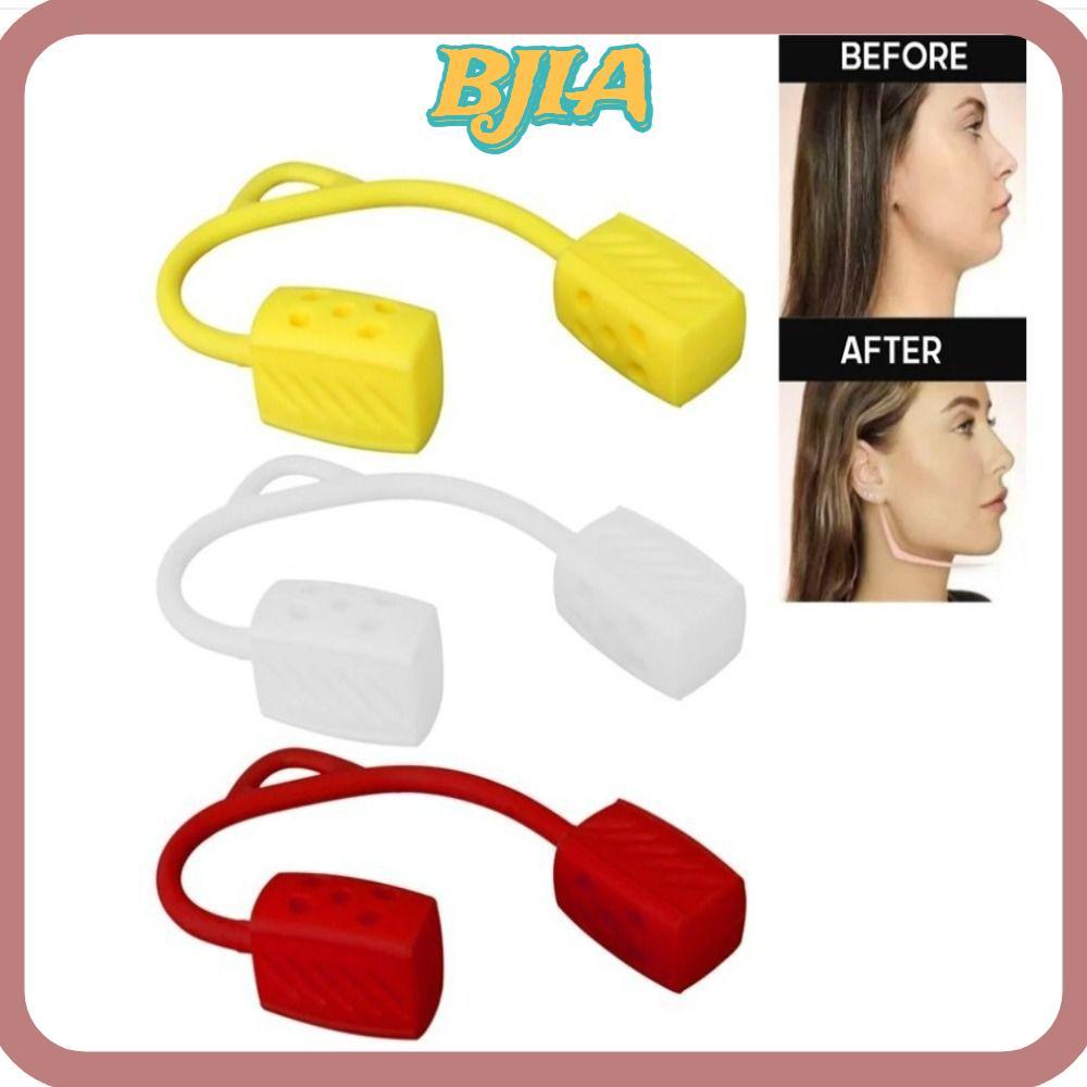 BJA Jaw Exerciser, 30/40/50lbs อัพเกรดคอ Toning, ผู้หญิงผู้ชาย Double Chin Reducer Beauty Face กล้าม