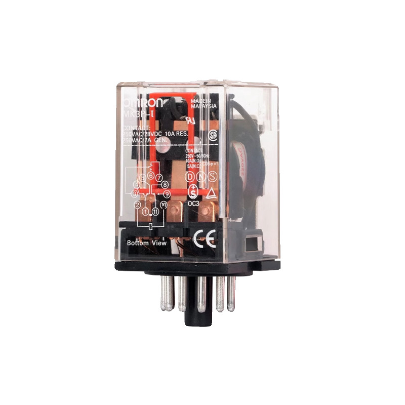 Omron MK3P-I/MK2PI รีเลย์ระดับกลาง MK3P-N/MK2P-N8 Pin 11 Pin MM4XP/2XP ของแท้